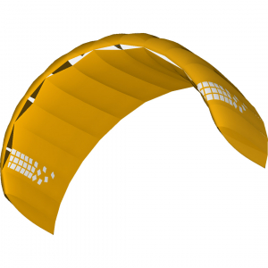 HQ4 - Beamer 2.0 - Powerkite, incl. 200/120kp Dyneema line, 4x20 m