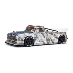 Arrma 1/7 Infraction Street Bash 6S BLX RTR Silver RC automodelis