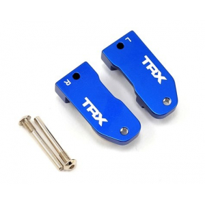 Traxxas L/R Aluminim Caster Blocks 30 Deg (Blue)