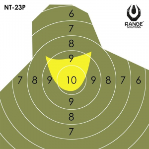 NT23P Shooting Targets, Side - 50 pieces