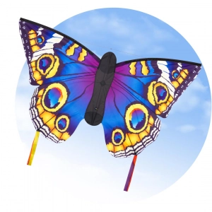 Butterfly Kite Buckeye L - Kids Kites, age 5+, 80x130cm, inc...