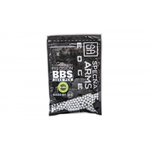 0.40g Specna Arms EDGE BIO Precision BBs - 1000 BBs - White