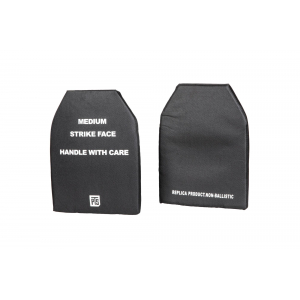 SAPI M Dummy Plates (Front and Back) - Black