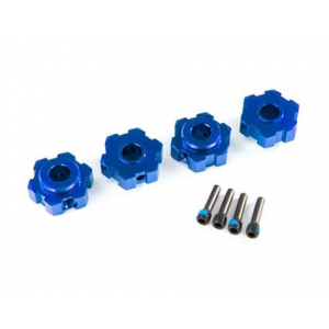 Traxxas Maxx Aluminum Wheel Hex (Blue) (4)