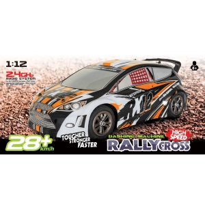 Rally 1/12 Funtek RX12 Orange radijo bangomis valdomas model...