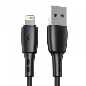 Vipfan Racing X05 USB to Lightning cable (black), 1 m