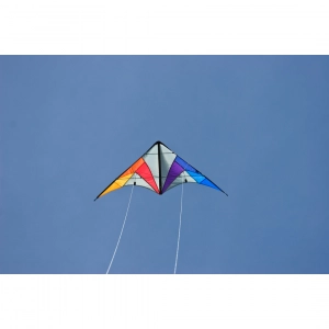 Quickstep II Rainbow - Stunt Kite, age 10+, 60x135cm, incl. ...