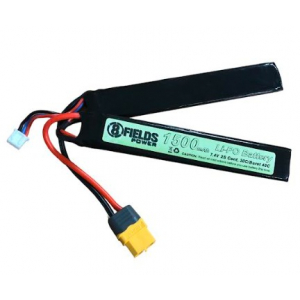 BATERIJA LI-PO 1500MAH 7,4V 20/40C [8FIELDS]  su XT60 jungtimi
