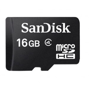 SANDISK MICRO SDHC 16GB Class 4