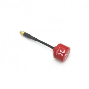 Foxeer Lollipop 4 5.8G 2.6dBi High Gain FPV antenna (2pcs) RHCP STRAIGHT MMCX RED 59 mm