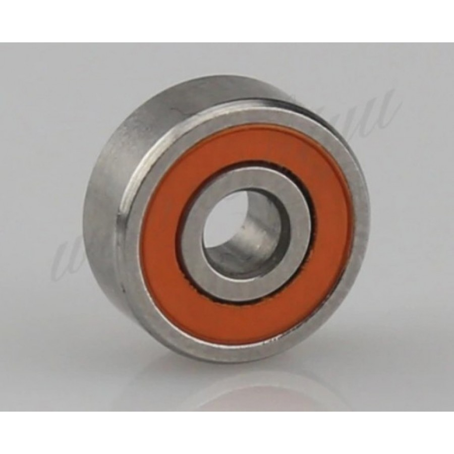 SMR106-2RS CB ABEC-7 MR106 2RS 6x10x3 mm Stainless Steel hybrid si3n4 ceramic bearing (Po 1vnt)