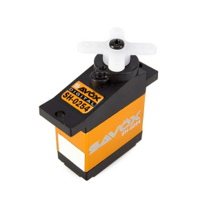 SAVOX SH-0254 skaitmeninis servo mechanizmas metaliniais dantračiais (3,9 kg-0,13s/60°)