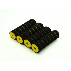 Multi-Rotor Shock Absorbing Foam Skid Collars Yellow/Black (110x32x10mm) (4pcs