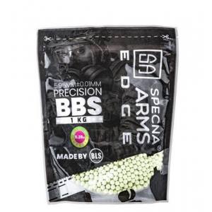 0.28g Specna Arms EDGE™ Tracer BIO Precision BBs - 1kg - Green
