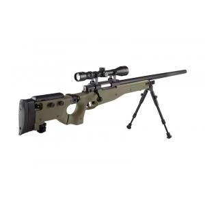 MB08A sniper rifle replica - with scope and bipod - olive