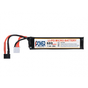 AEP BATTERY LI-PO 680MAH 7,4V 20C MICRO - DEANS