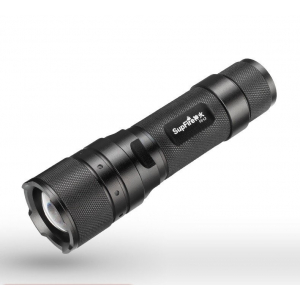 Flashlight Supfire F3-L2, ZOOM, 1100lm, 300m