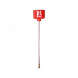 Foxeer Lollipop 5.8G RHCP Super Mini Antena UFL raudona (2vnt.)