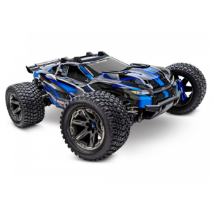 Traxxas Rustler 4x4 Ultimate VXL 1/10 RTR TQ Blue automodelis