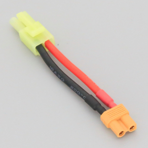 Perėjimas Mini Tamiya male į XT30 female