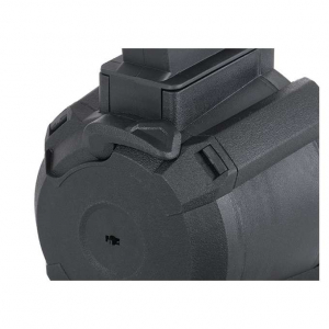 1200RD ELECTRIC DRUM DĖTUVĖ, SKIRTA M4/M16 (SOUND CONTROL) - JUODA [BATTLEAXE]