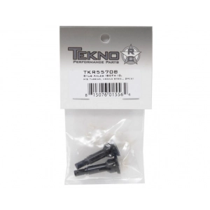 TKR5570B Tekno RC M5 Thread Hardened Steel Stub Axle Set (2)