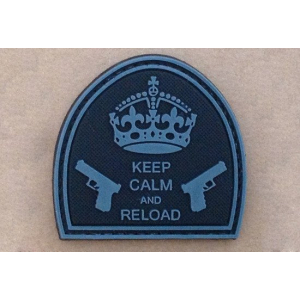 Patch - Keep Calm And Reload - Black
