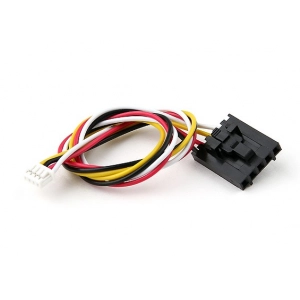 200mm 5 Pin Molex/JR to 4 Pin White Connector Lead