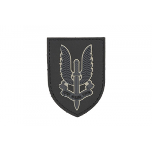 Who Dares Wins - 3D Badge - Black