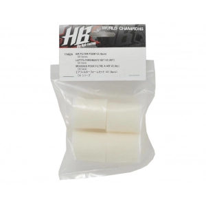 HB Racing D8 V2 Air Filter Foam Set (4)