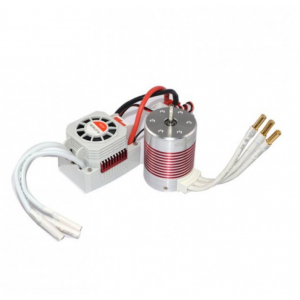 Rocket/Surpass: bešepetėlinis variklis Rocket Platinum 3650 3900KV + greičio reguliatorius 60A