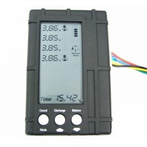 3 in 1 LCD Li-Po Battery Akumuliatoriaus balansatorius + įta...