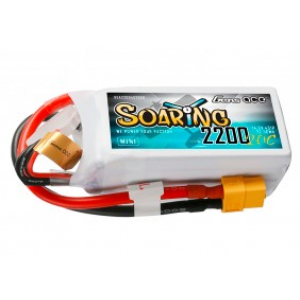 Gens ace Soaring Mini 2200mAh 14.8V 20C 4S1P Lipo akumuliatorius su  XT60 jungtimi