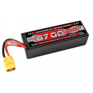 Sport Racing 50C - 6700Mah - 3S - 11,1V - XT90 - Hard Case RC automodelio akumuliatorius