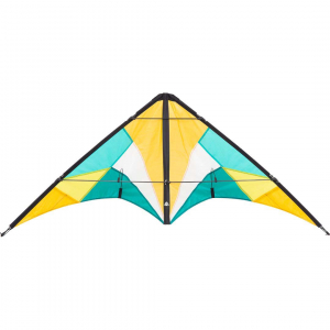 Quickstep II Blossom - Stunt Kite, age 10+, 60cmx135cm, incl. 20kp Polyester Line