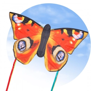 Butterfly Kite Peacock L - Kids Kites, age 5+, 80cmx130cm, i...