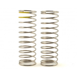 Tekno RC Low Frequency 70mm Rear Shock Spring Set (Yellow - 2.56lb/in)