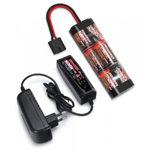 Traxxas Charger (2A) and 8,4V NiMH 3000mAh Hump iD Combo
