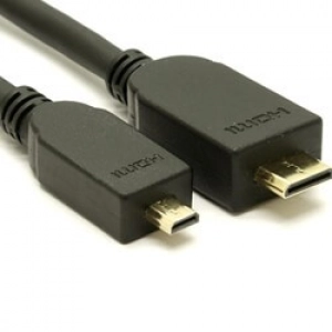 Micro HDMI to Mini HDMI Cable
