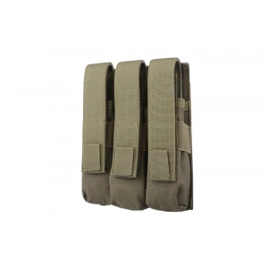 Triple magazine pouch for MP5 type magazines - olive