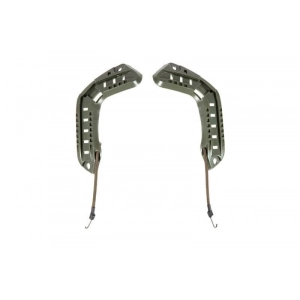 Set of mounting rails for FAST helmets - olive drab