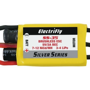 ElectriFly Silver Serijos 35A bešepetėlinis greičio reguliatorius 5V/2A BEC