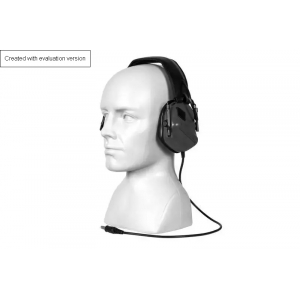 Zestaw słuchawkowy ERM - Czarny