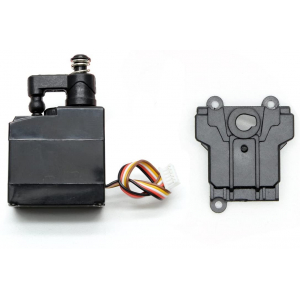 Xinlehong Plastic Geared 5-Wire Servo mechanizmas