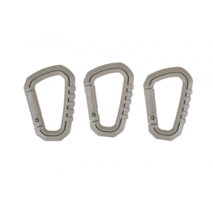 A Set of 3 Polymer Snap Hooks – Foliage Green