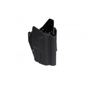 Tactical holster for G17L replicas with flashlight - black