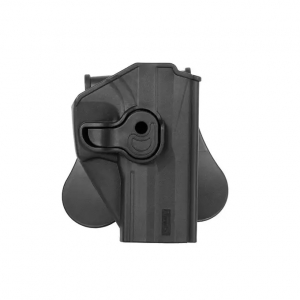 KWA/LS/UMAREX USP/USP COMPACT AIRSOFT HOLSTER SERIES - BLACK [AMOMAX]
