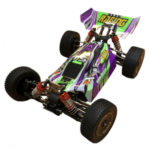 Radijo Bangomis Valdomas Automodelis 1:14 4WD 2.4Ghz RTR violetinis (12001 purple)