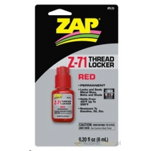 ZAP - THREADLOCKER - Z-71 (red-permanent)
