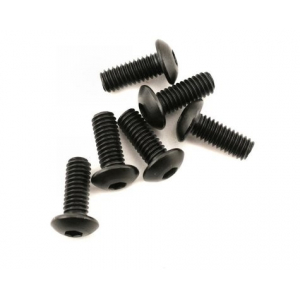 Traxxas 4x10mm Button Head Machine varžtas (6)